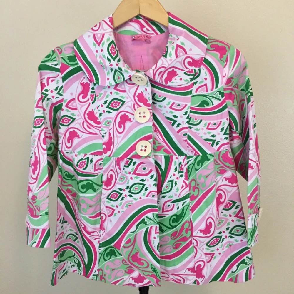 Joyous & Free retro 60's style babydoll jacket